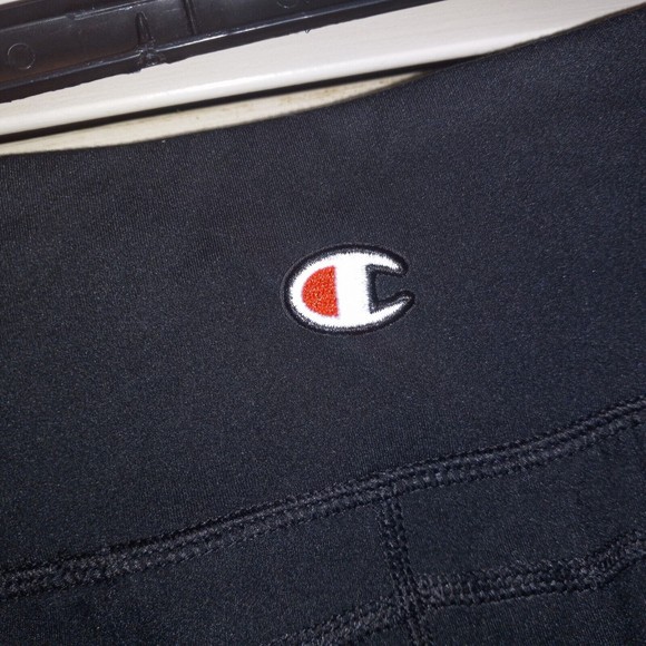 Champion Black Athleticwear Soft Touch Eco Jogger Size S Wicking Pockets NEW - Picture 8 of 11